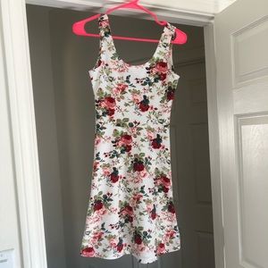 Flower Print Dress